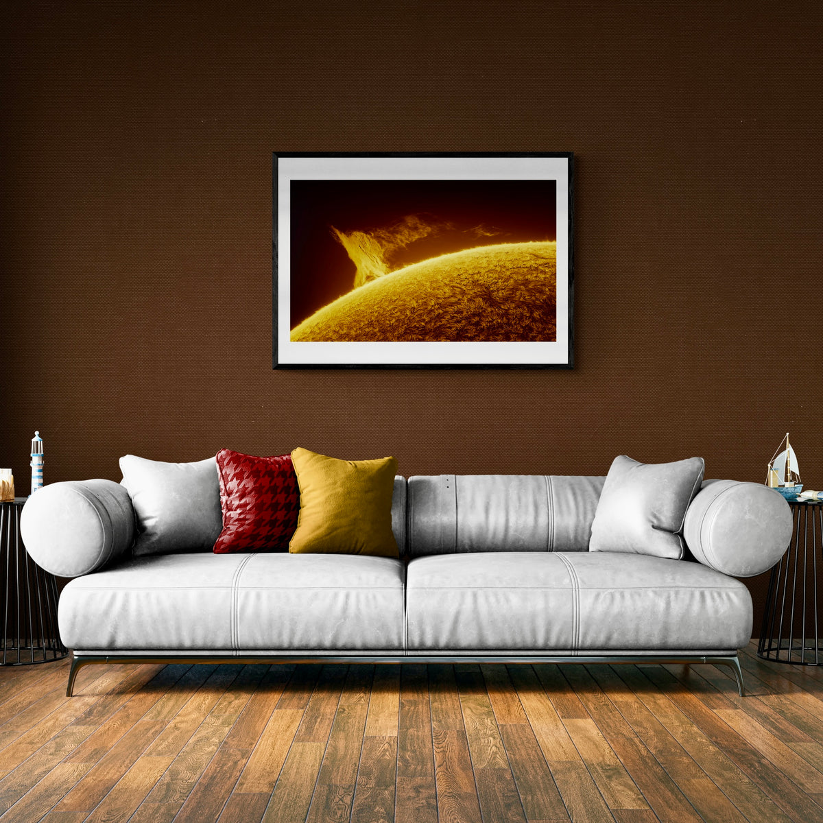 Giants of the Solar System – Two Days in a Row Shows a Large Prominence Evolving – Photos and Time Lapse