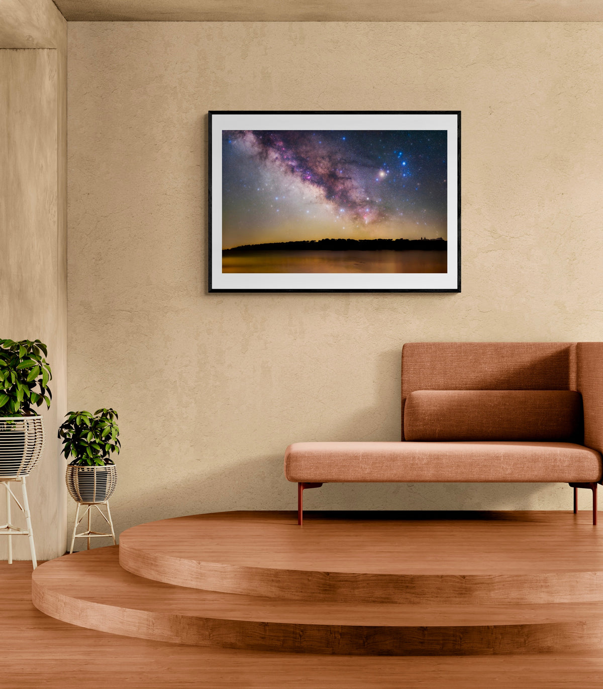 Wonders of Deep Sky Around the Galactic Center Shining above Alqueva Lake